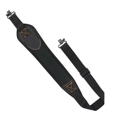 Impact Resistant Neoprene Gun Sling Metal Swivel Hunting Rifle Sling