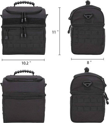 PEVA Linings Molle Lunch Bag Custom Tactical Bag For Daily Use