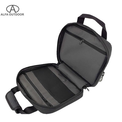 Alfa Tactical Gun Range Bag Soft Pistol Case For Handguns With 5x Magazine Slot