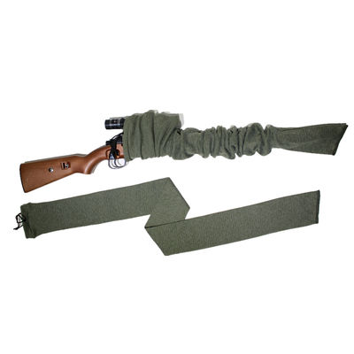 Silicone Treated Knit Waterproof Gun Socks 52 X 4 Inches Elastic For Rifles